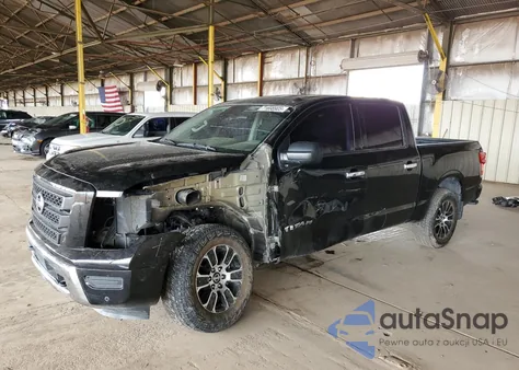 2021 Nissan Titan Sv z USA, uszkodzony, nr VIN 1N6AA1ED2MN524775
